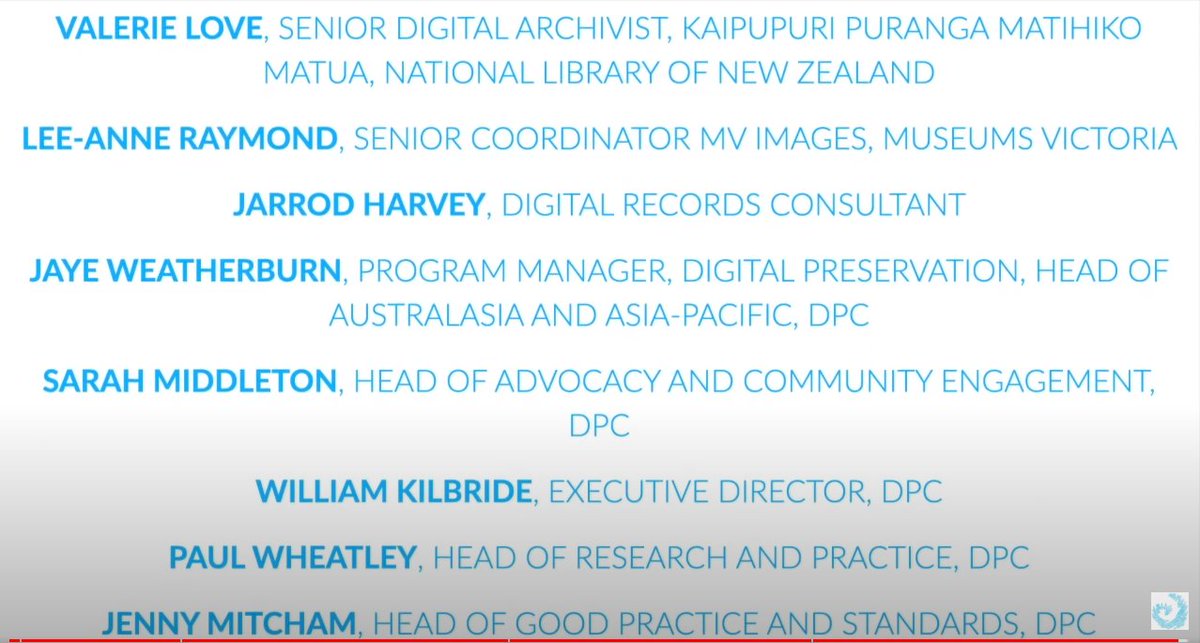 NicolaCLaurent's tweet photo. Fantastic #ASAVic #WDPD2020 video provides insight into DP roles, people's backgrounds & highlights how archivists bring valuable skills to digital preservation, don't feel overwhelmed by tech, you are part of the DP community, use it! Thanks to everyone involved. #archives https://t.co/fkDBfoDflO