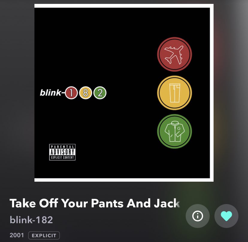 I wanna circle back to Blink, because autumn is that time of year when I fall into listening to more from this genre.