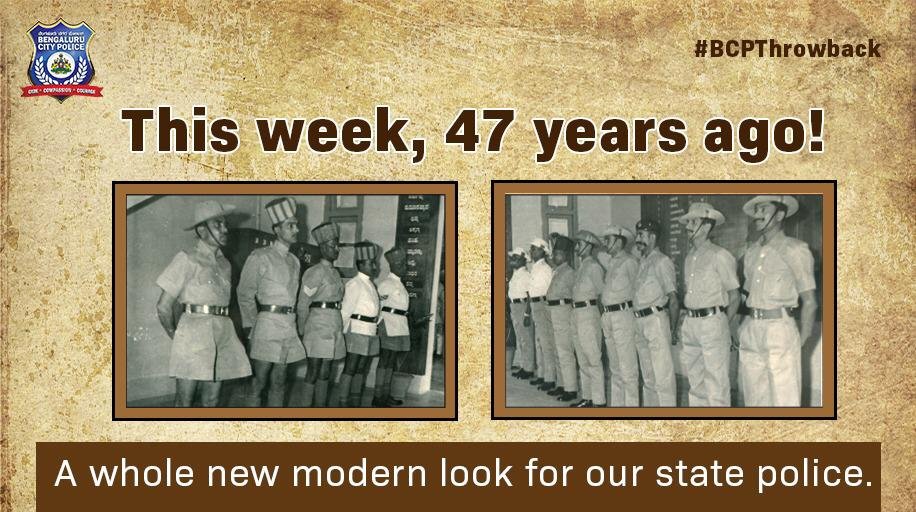 CPBlr's tweet photo. The year 1973. Our police uniforms got a modern and more practical makeover. #PagesFromHistory #BCPThrowback https://t.co/P3jNY12VQ7