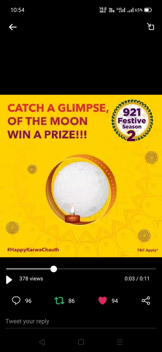 KDivya18740584's tweet image. Here's my perfect screenshot

#Contest2  #921FestiveSeason2 
#KarwaChauth #KarwaChauth2020 #921BasmatiRice 
@921BasmatiRice
 
@khemka_nidhi 
@chilled_Sup 
@mysterioussu 
@Ash__Ak 
@gouravlz 
@RubyAga9339 
@DJ_Bhayani