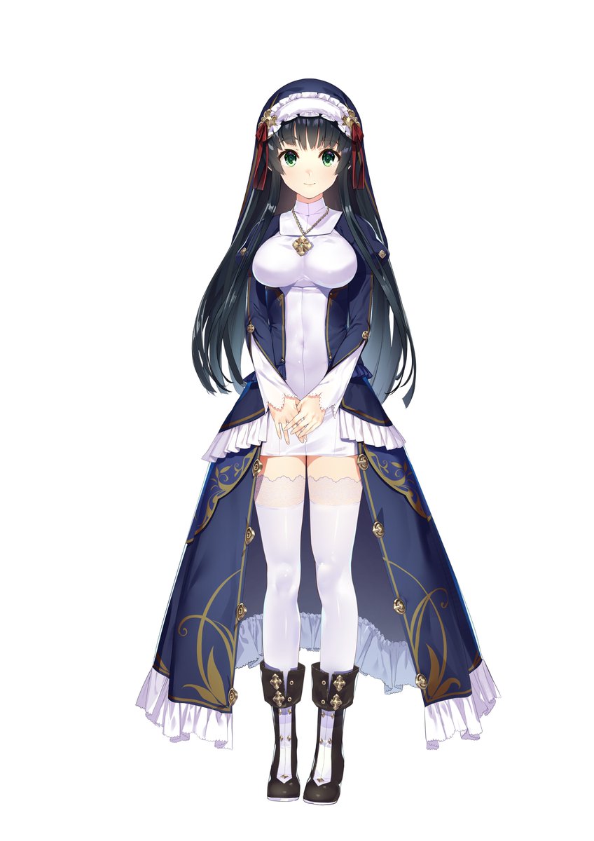 異世界酒場のセクステット」キャラクター紹介その⑤！ 人見知りな修道