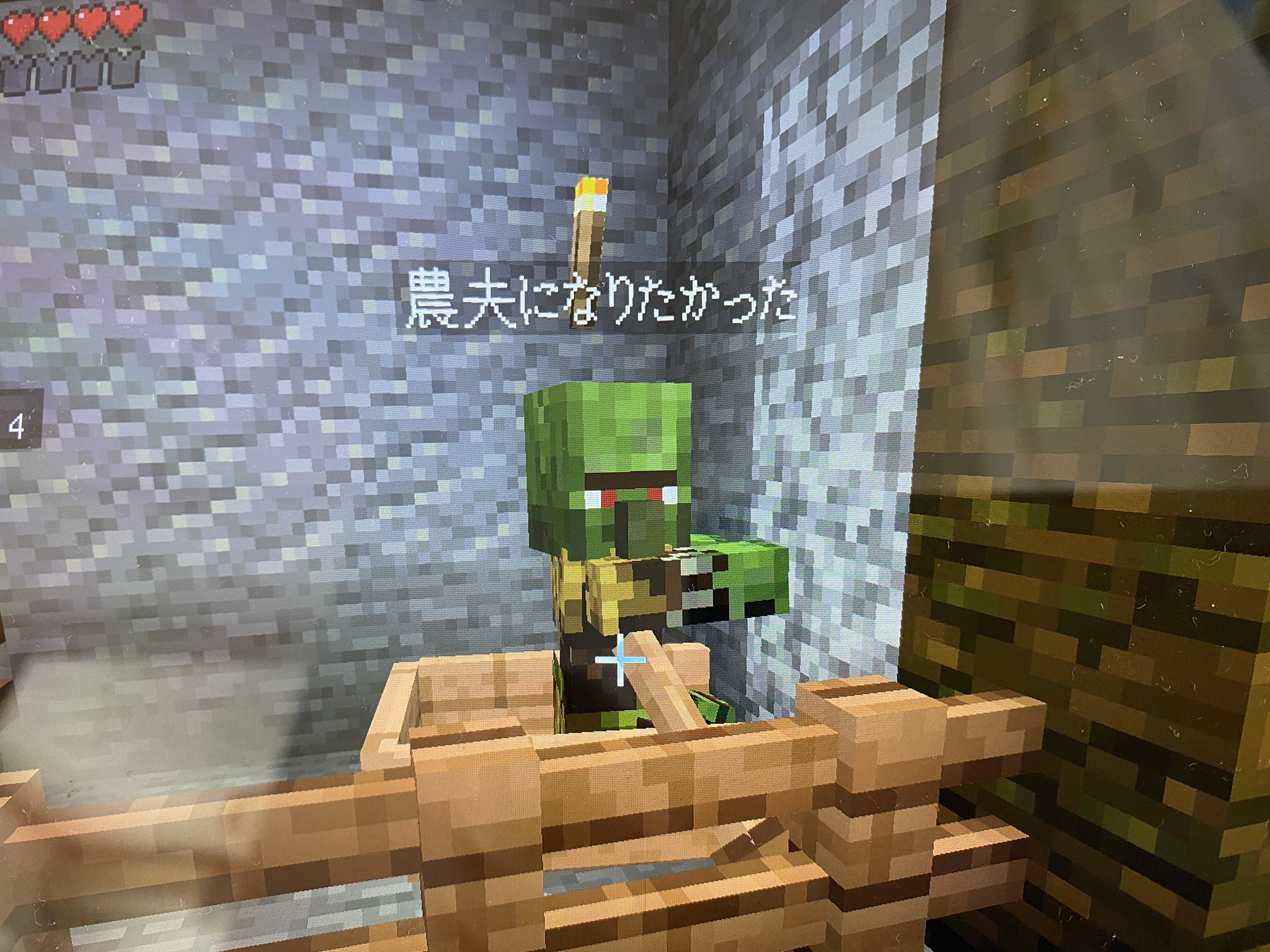 Kid0611 A Tuwita 村人って難しい ゾンビ治療しても安くならない奴もいるし どのベットと紐づいてるか全然わからんし 漁師がいきなり農民になっとるし むずかしー マイクラ Minecraft T Co Yvpadnerxk Tuwita
