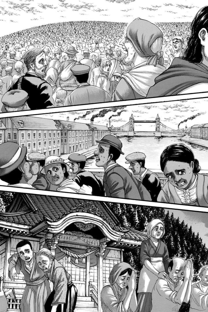 Spoilers Shingeki No Kyojin 134 All Blue