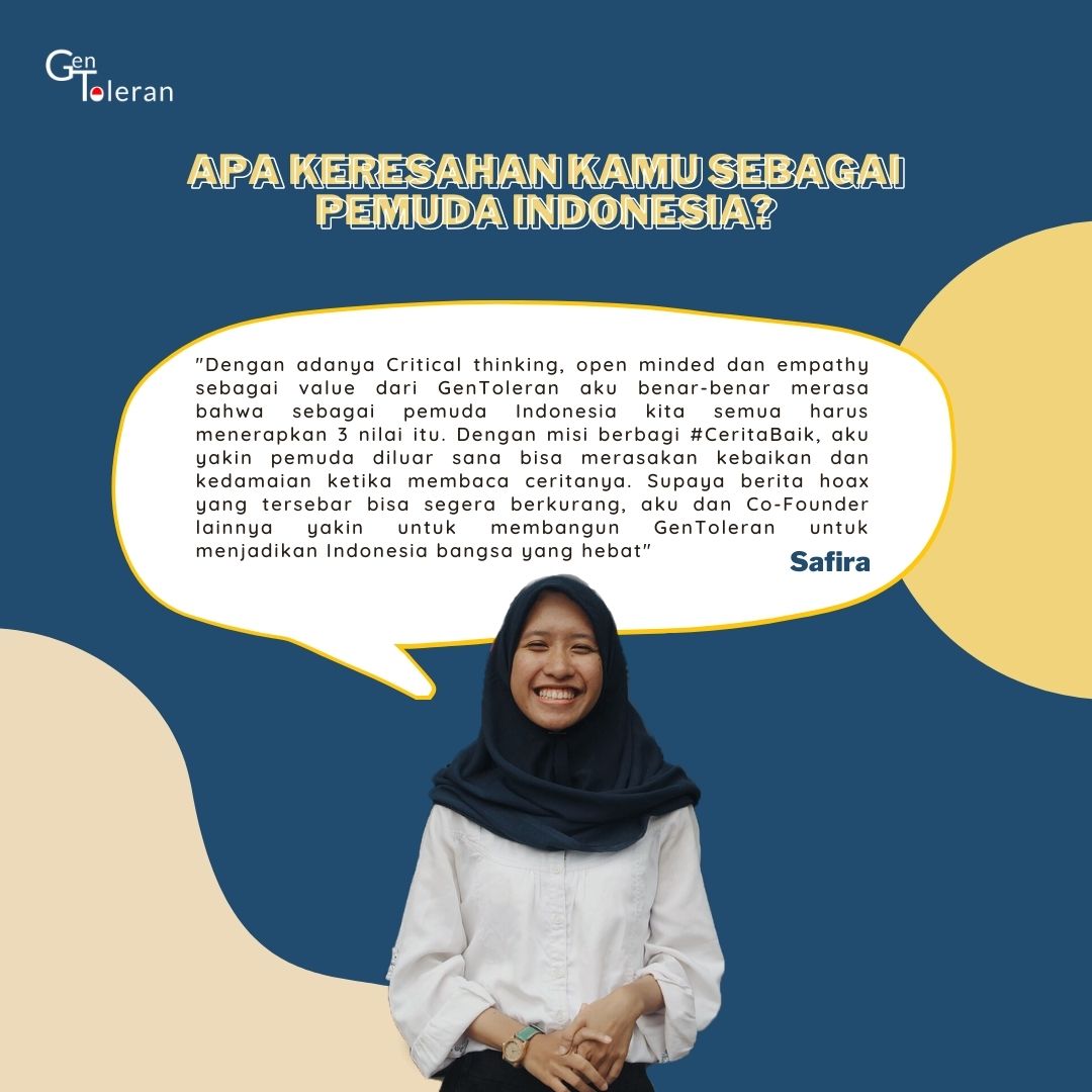 Gen_Toleran's tweet photo. [Ini Dedikasi Kami, Untuk Menebar Semangat Toleransi]

Berikut adalah cerita kami, dibalik layar GenToleran!

Kisah ini berawal dari 10 orang pemuda yg berasal dari berbagai daerah di Indonesia, yg tidak sengaja dipersatukan oleh Tuhan untuk bersama-sama menjadi #PejuangToleransi https://t.co/dTaUmhNt4g