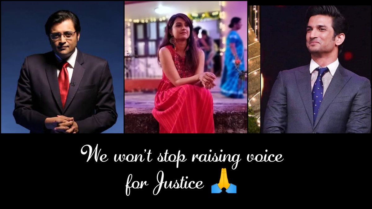loststar1421's tweet photo. SSR was Killed bcoz he was about to expose all the misdeeds !!!!

Arnab became SSR's voice, Our voice and was exposing everyone...!!!!

That's why Whole system is trying to suppress Arnab's voice!!!!

But we won't let this happen!!!!

Shout louder!!!

#IAmArnab https://t.co/7ELcFnuXeG