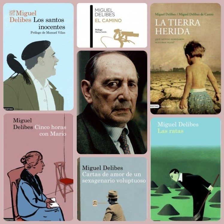 EmbEspJapon's tweet image. ＃CentenarioDelibes💯
✍スペイン文学に大きな影響を与えた1人、Miguel Delibesの代表作品を　＃epub　フォーマットで読んでみませんか？👉 ＃Libroselectrónicosdel @InstCervantes：
➡libroselectronicos.cervantes.es opac /？SimpleCr…
📸AMD @MiguelFundacion