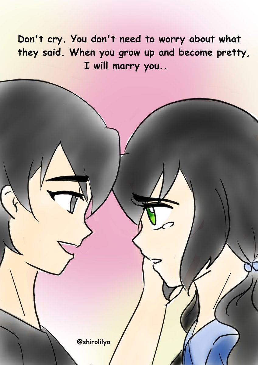 shirolilya's tweet photo. #sheith and #pidge 's kids #svera
When she was little, the kids often bullied her and even said nobody would want to marry an illegitimate child like her. So Sven protected her from bullies and gave her a promise.
Sven knew well how it felt to only have one parent. https://t.co/ItUhRzgmCB