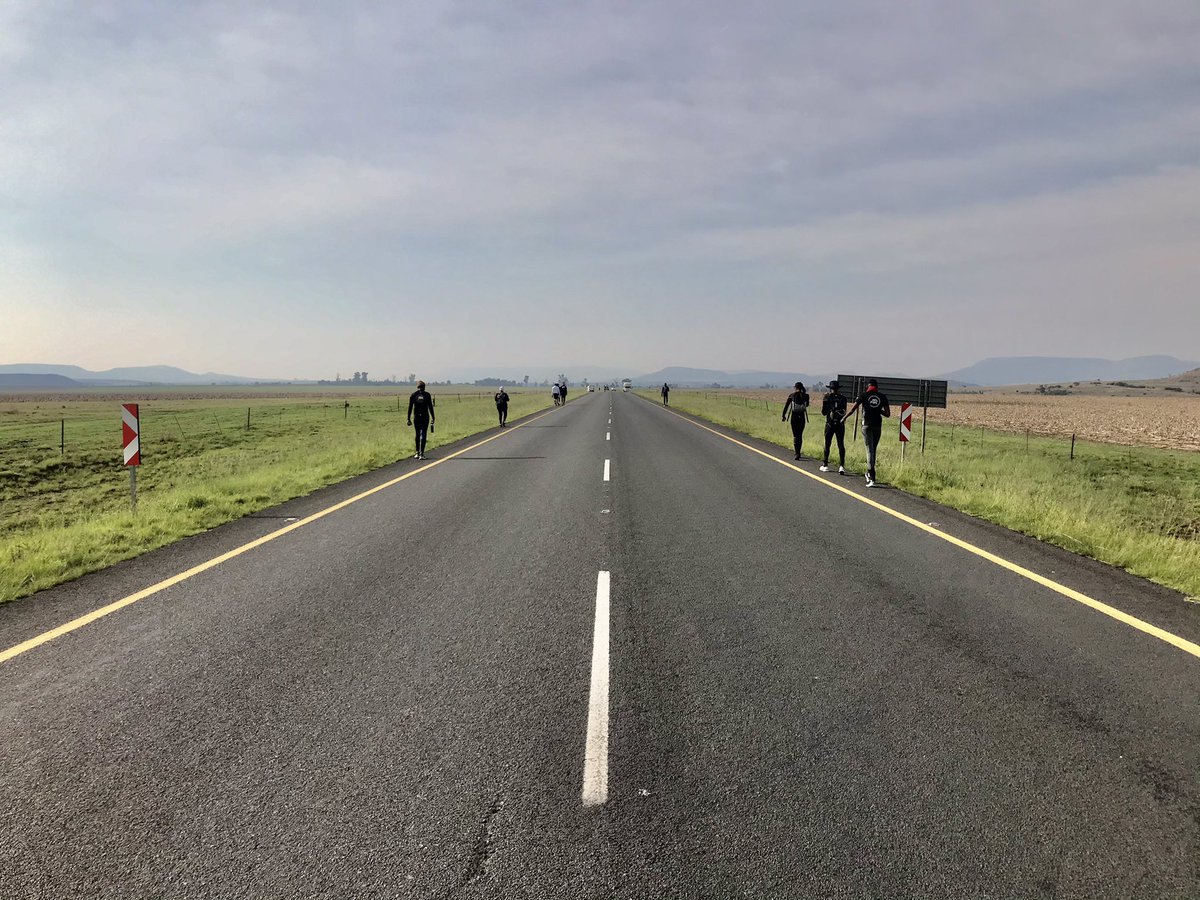 Boogooman's tweet photo. Day 5: Every step we taking is dedicated to all the souls that MEN have DESTROYED. We truly against GBVF, we’re @actnow_africa we’re here to bring change. #actnow #actnowwalk #walkagainstgbvf @edtea_zn @kzngov @tourismkzn_official  @encanews @news24 @newzroom405_ https://t.co/4lFUge4LBZ