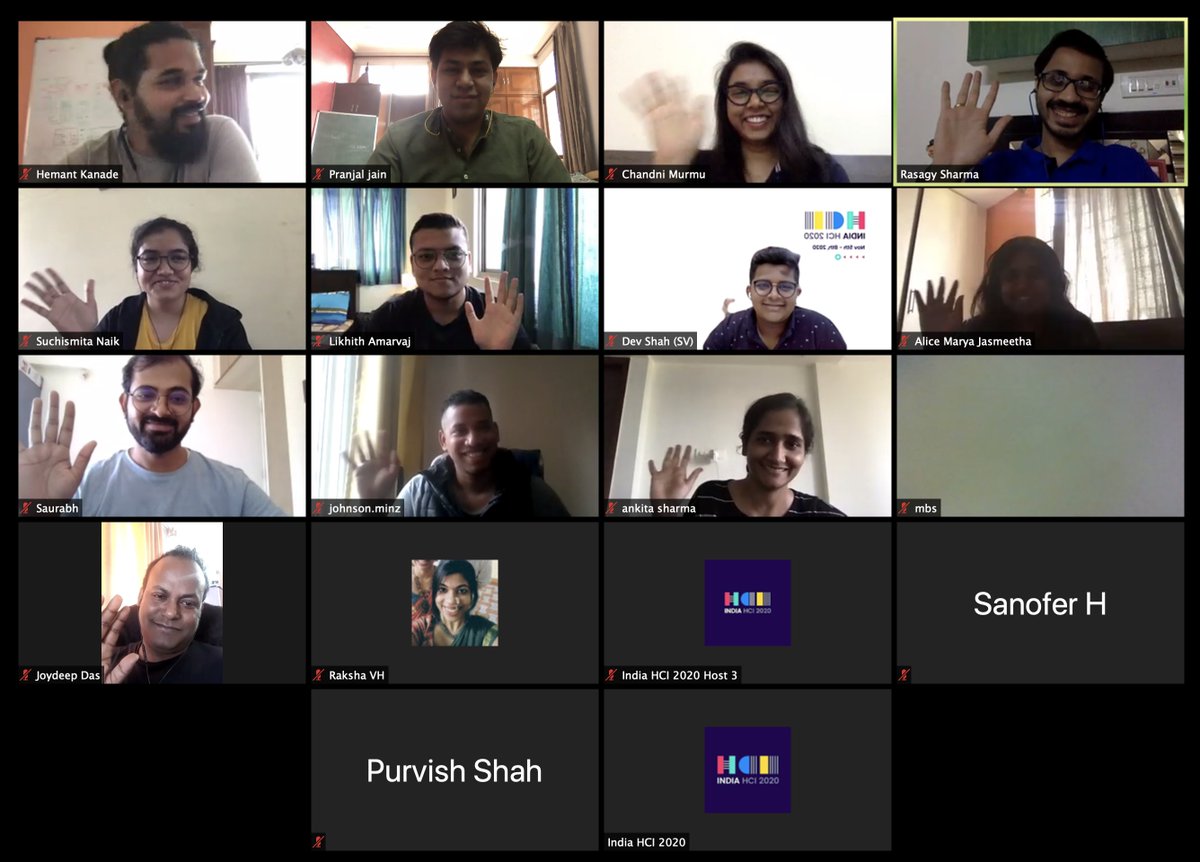 IndiaHCI_'s tweet photo. From IoT to ICTs, data visualisation to data stories, we have already delved into many interesting topics in workshops and courses this morning. Join us at IndiaHCI 2020 this afternoon for more!
https://t.co/PT5xHMPRnF
#InHCI20 #IndiaHCI #UX #Design #HCI #Reasons4IndiaHCI2020 https://t.co/u82Qhl2YKb