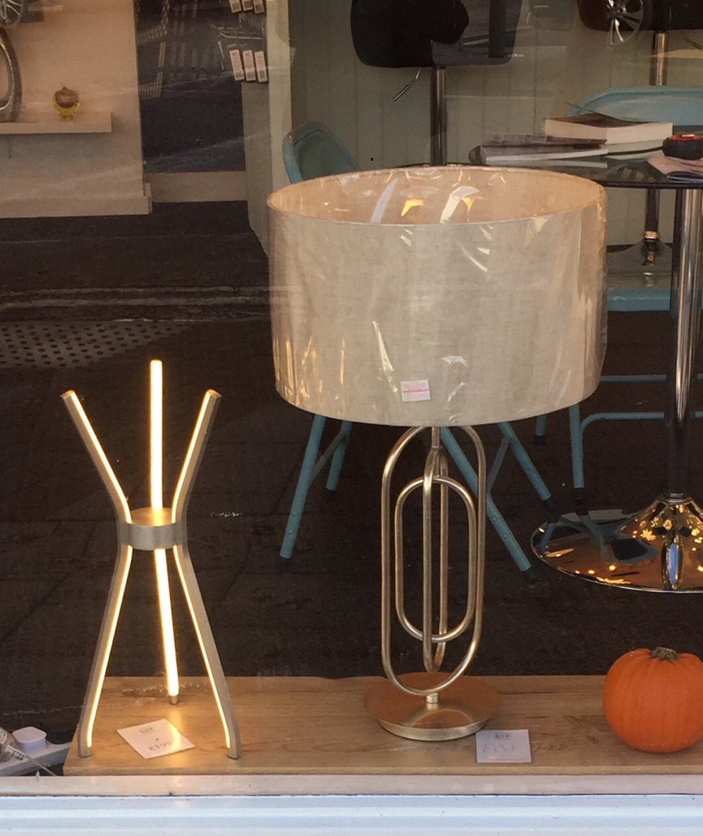 sczes's tweet photo. If you’re looking for an eye catching table lamp, this is it!
Comprises of a metal base finished in antique silver leaf, with a natural linen shade, in-line switch and compatible with LED bulbs.
Available from LIT in Bramhall, open today for collection only. 
0161 393 3690 https://t.co/AQX6okTZxi