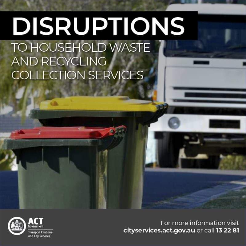 Calaisv07's tweet photo. Sort your fucking shit out @actgovernment the people will start dumping on your front door soon!! https://t.co/JBcVuBOAB8