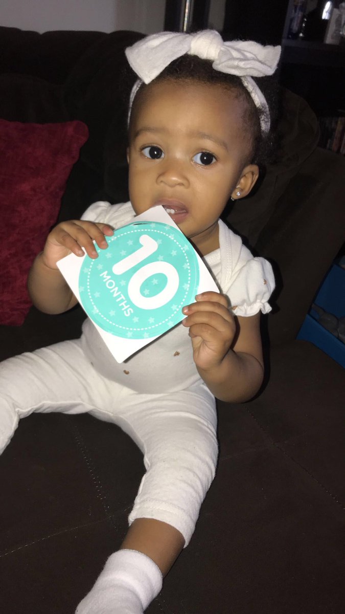 MzDenaBean's tweet photo. Can’t believe my baby is 10 months 😢 https://t.co/kAiOmPa3Np