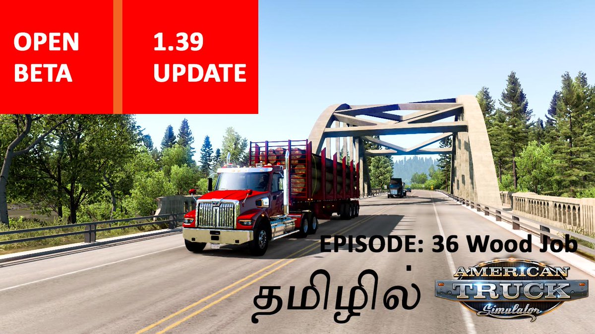 SaiGaming4's tweet photo. Wood Job Open Beta 1.39 Update Western Star - 49x || American Truck Simulator || Episode 36 || Tamil
https://t.co/ppdrvX5h0h https://t.co/ZMuoCyz4TW