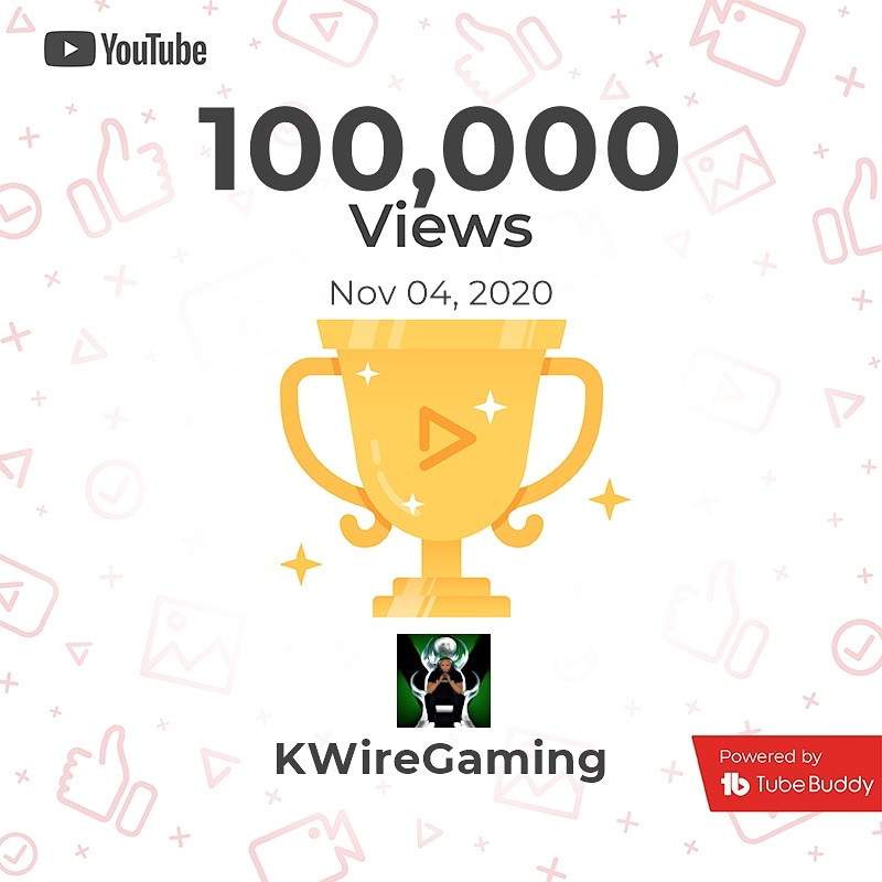 K_RayTV1's tweet image. We hit our goal for this year! I'm excited! After fighting copyright strikes, almost losing the channel, losing views, subs, etc. I am glad to have made it up and gained new members of the Block Fam! Now to set new goals and hit them as well! #kwiregaming #youtube
