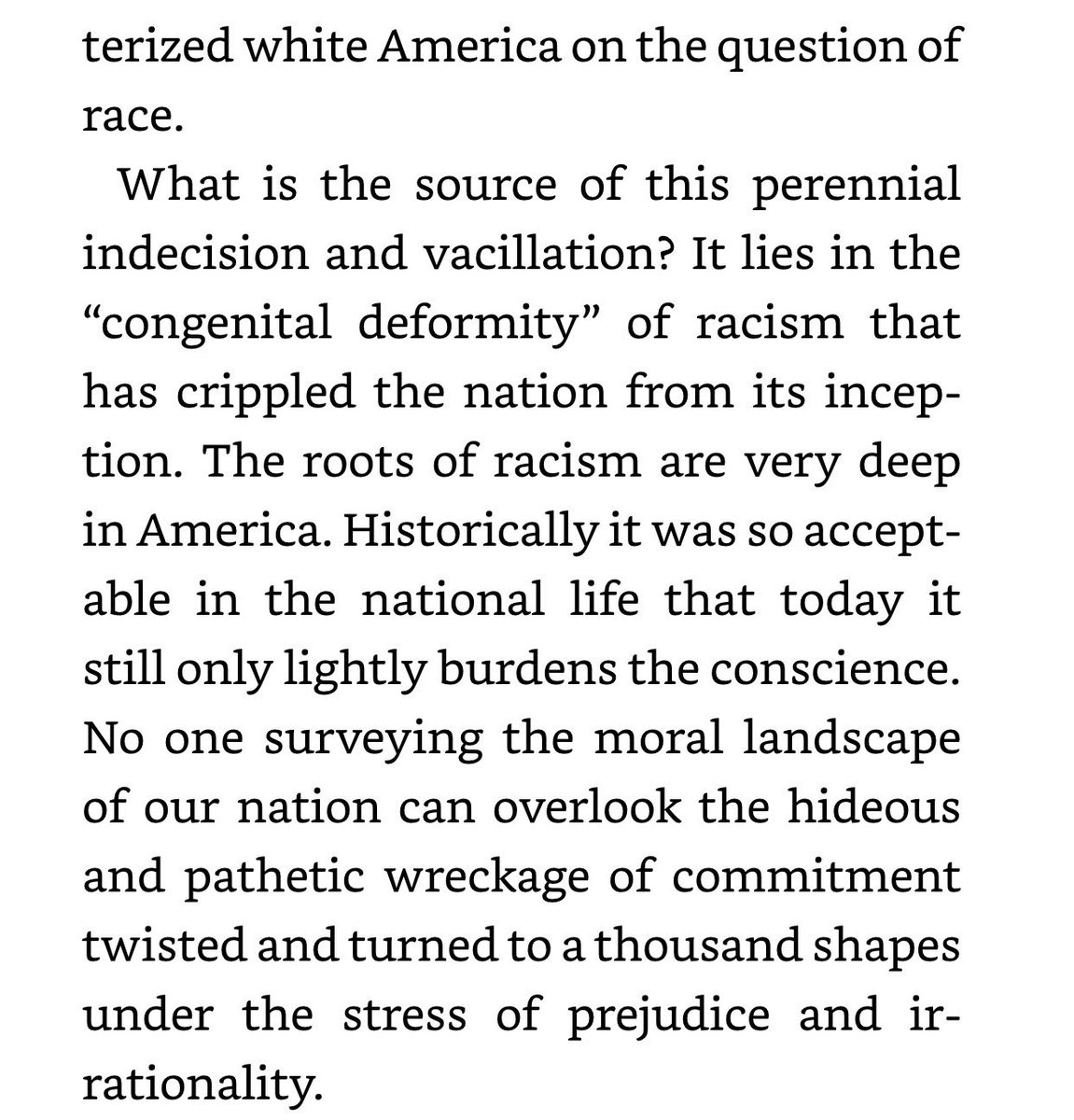 BerniceKing's tweet image. Here, my father writes about the “white backlash.” #Election2020