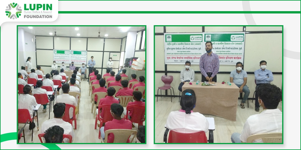 LupinCSR's tweet photo. #Inauguration of #FoodnBeverage services training at #SkillTrainingCenter, Sakri, Dhule under #NABSKILL project in presence of Shri. Vivek Patil, DDM #NABARD
#LupinFoundation #LupinCares #SkillDevelopmentTraining #SkillDevelopmentCenter #RuralDevelopment https://t.co/fXNaU6SeA0
