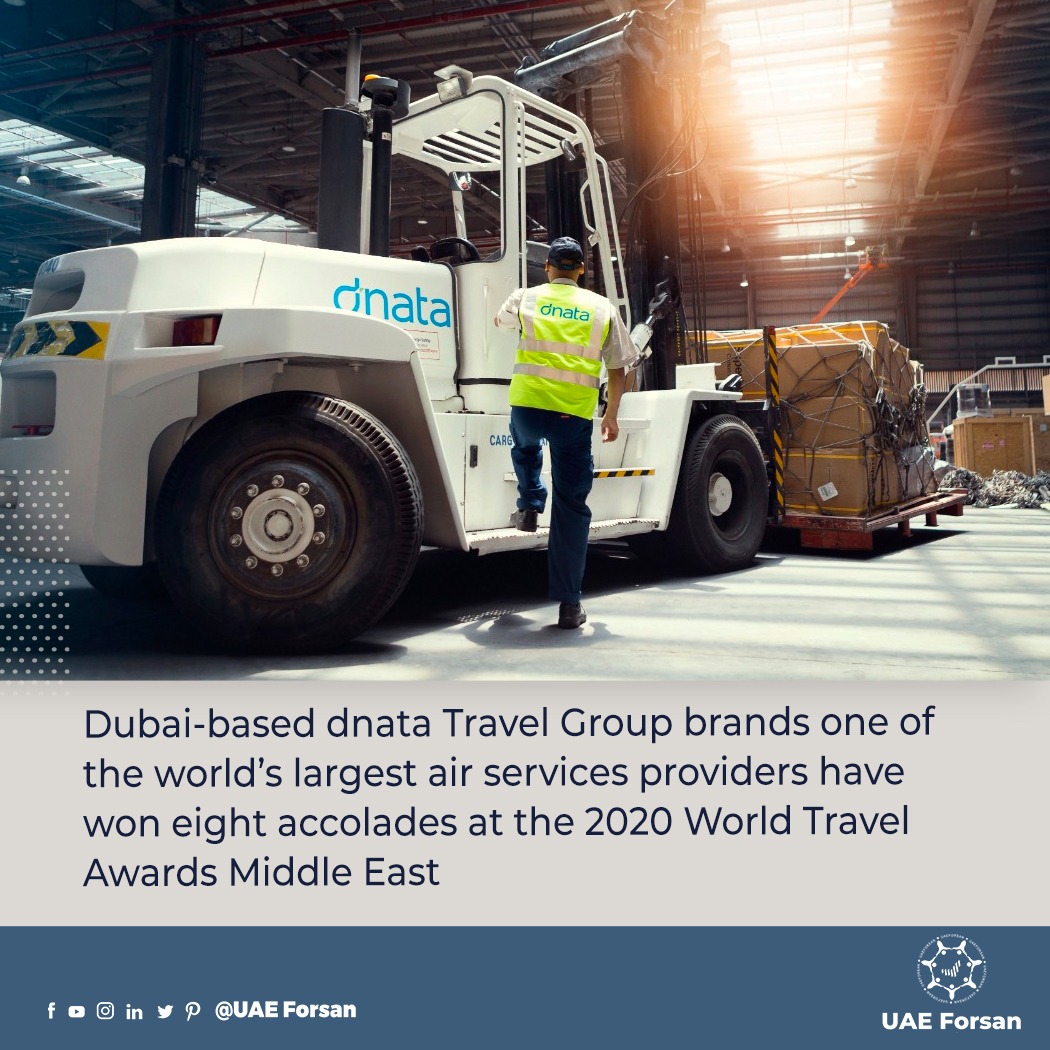 UAE_Forsan's tweet image. Dubai-based dnata Travel Group brands one of the world’s largest air services providers have won eight accolades at the 2020 World Travel Awards Middle East
#WorldTravelAwards #dnataTravel
@dnatatravel
@WTravelAwards