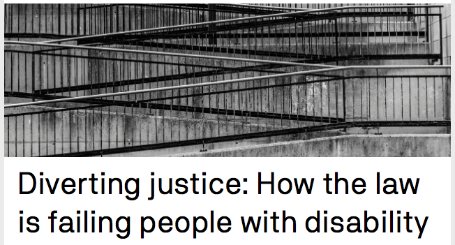 UTSLaw's tweet photo. How is our legal system failing people with disability? In her new book, UTS Law's Dr Linda Steele looks at the practice of court diversions and how they can undermine rather than achieve social justice. You can learn more at this upcoming event:
https://t.co/Es7Y3wdjcS https://t.co/mRwOZ79QeC