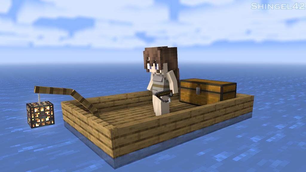 Shingel_42's tweet photo. Imágen algo antigua sobre una chica de un juego llamado: A girl adrift
#LittleMaid #MineImator #Minecraft #AGirlAdrift https://t.co/qDO1C8kHzt