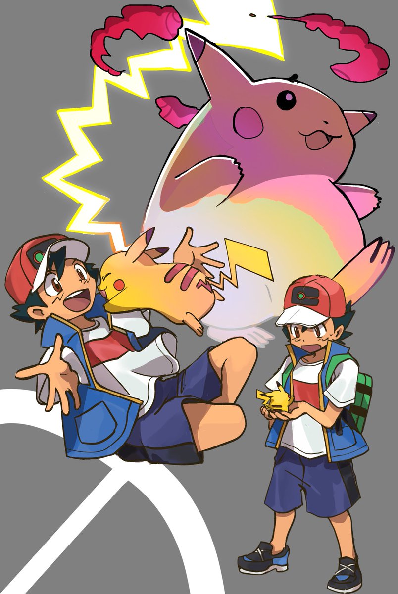 ピカチュウ 大中小