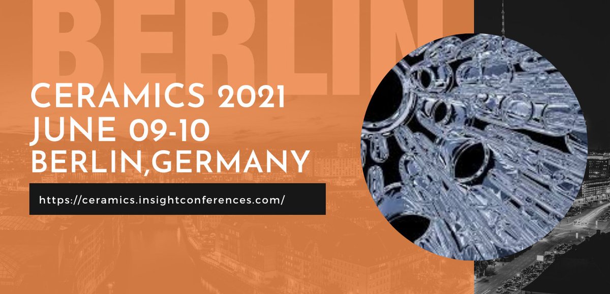 Call for speakers at : ceramics.insightconferences.com
submit your abstract and deliver innovative talks on
#compositematerials #ceramiccoatings #functionalceramics
Whatsapp:44-748-072-3518
Email:ceramics@conferencesint.com