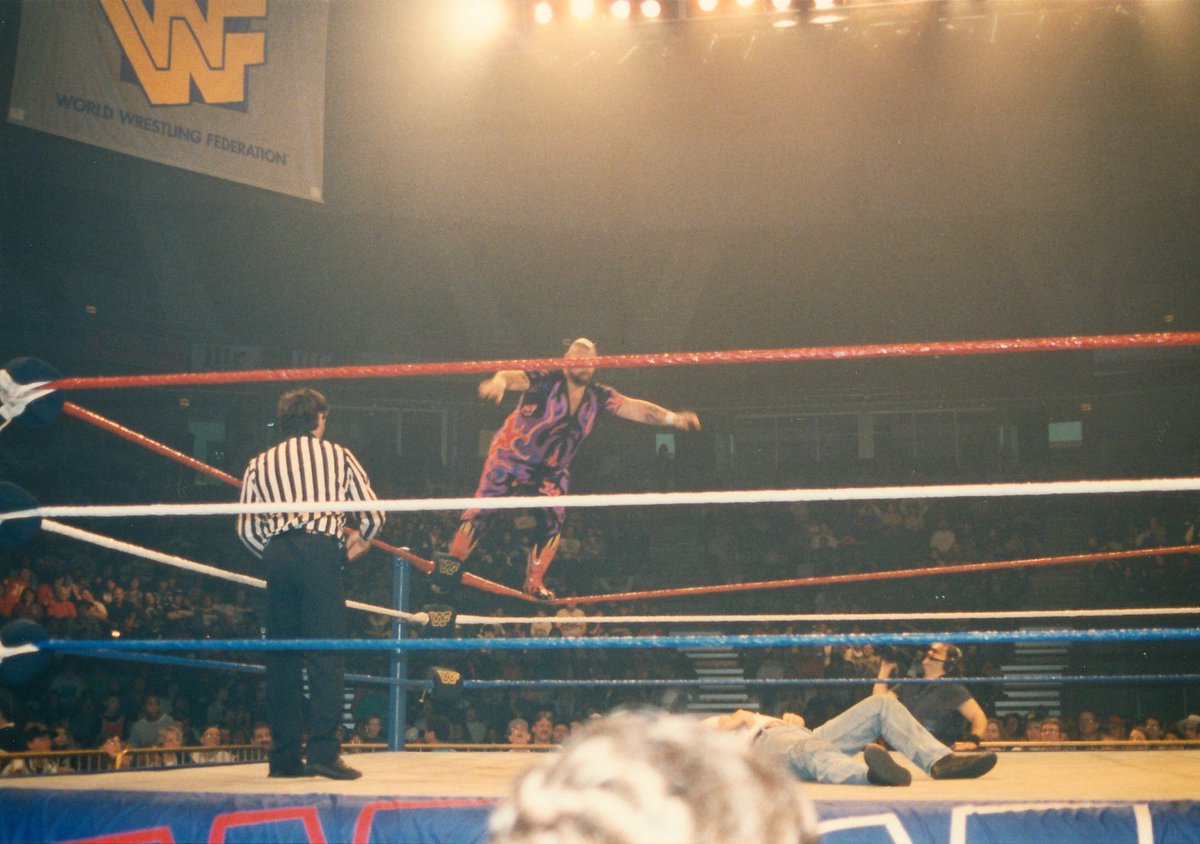 1995年4月26日 #WWF 観戦記No.22 #バンバンビガロ さんもこの日、2試合