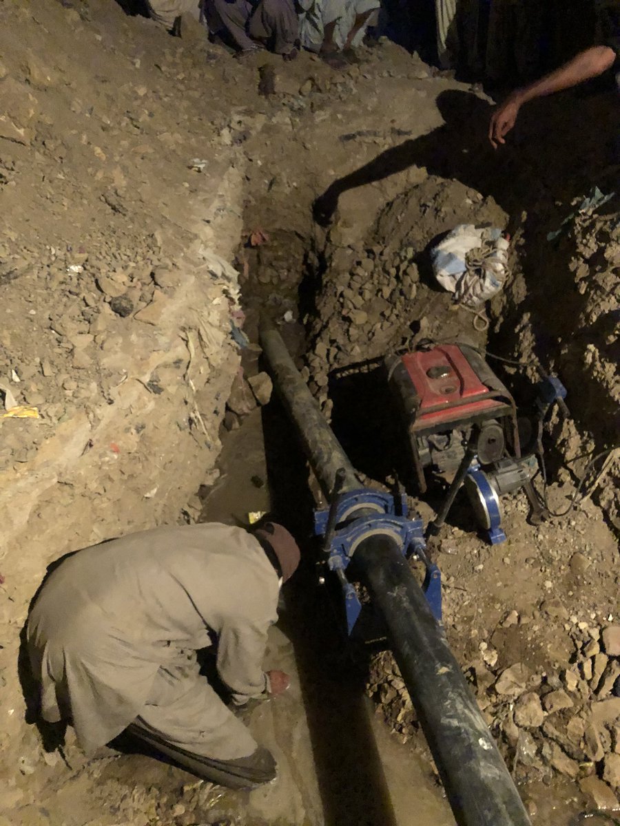 RealNomanKhan's tweet photo. Residents of Kumharwara grateful to @MQMPKOfficial Fixing of 6” valve on by pass water supply line at Kumharwara UC35 Baldia in the supervisions of Asif Gujrat, ex chairman noman khan &amp; Councelors @BaldiaTown2 @ZahidMansori @KamranAkhterMQM @IamNomanArif @adeel2900 @realshazaq https://t.co/ntYl1Ss8T7