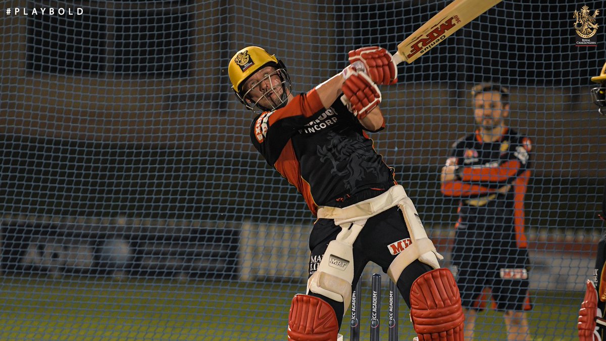 RCBTweets's tweet photo. Just an image of 🆎 doing 🆎 things. 🤷🏻‍♂️ 📸 

@ABdeVilliers17
#PlayBold #IPL2020 #WeAreChallengers #Dream11IPL https://t.co/5h7XCAG6f4