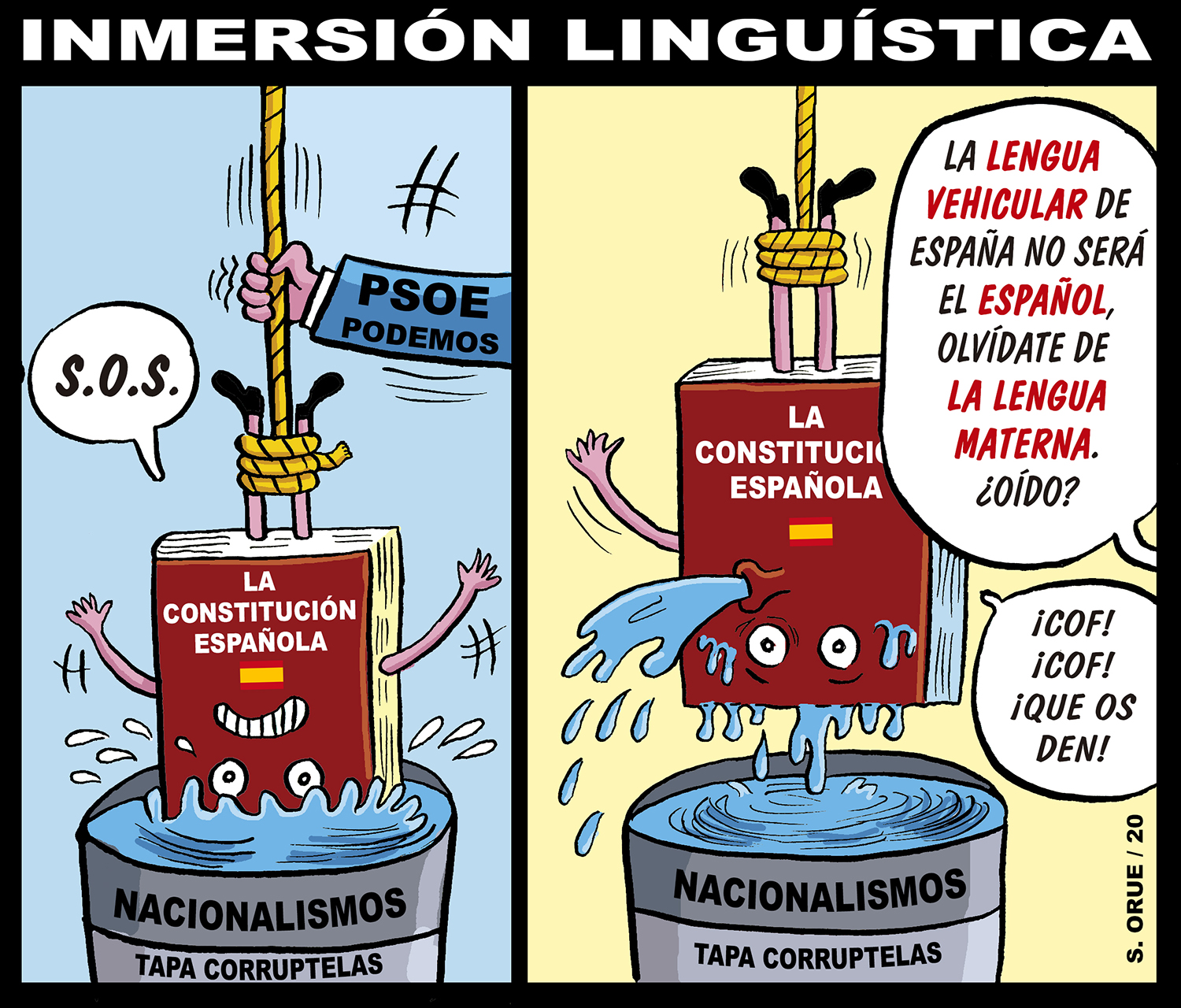 ESPAÑA: "Inmersión lingüística" EL IDIOMA ESPAÑOL YA NO ES LENGUA VEHÍCULAR EmCib1SWoAETEMG?format=jpg&name=large