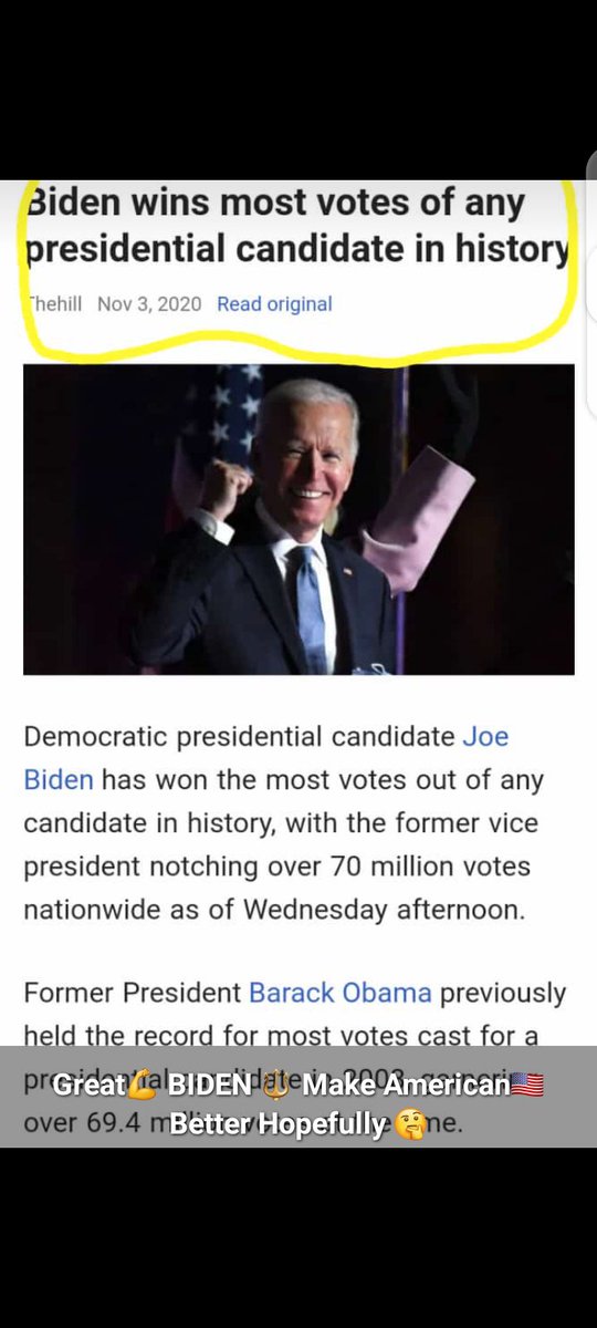 AmySean6's tweet image. GREAT💪 BIDEN 🔱 MAKE AMERICAN GREAT🙏 HOPEFULLY 🤔