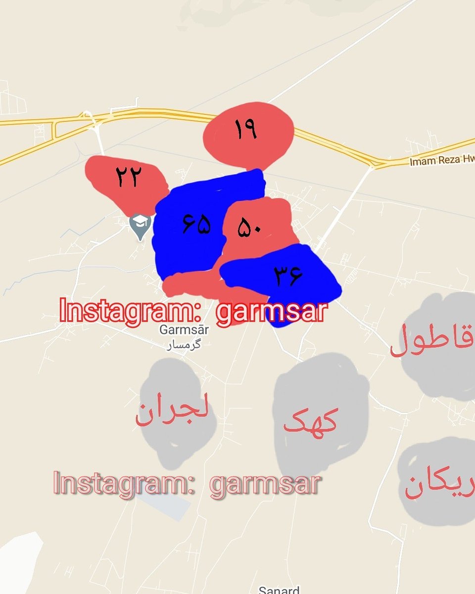 Garmsar96d's tweet photo. آخرین نتایج انتخابات در #گرمسار
ایالت های سرنوشت ساز: ریکان-قاطول-کهک و لجران
شمارش آرا همچنان باقی است. https://t.co/NlKz2NZjmG