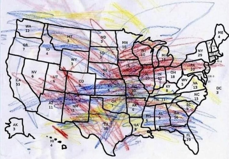 lafallee's tweet photo. Counting of votes in the USA Elections https://t.co/SNNnZTegJB