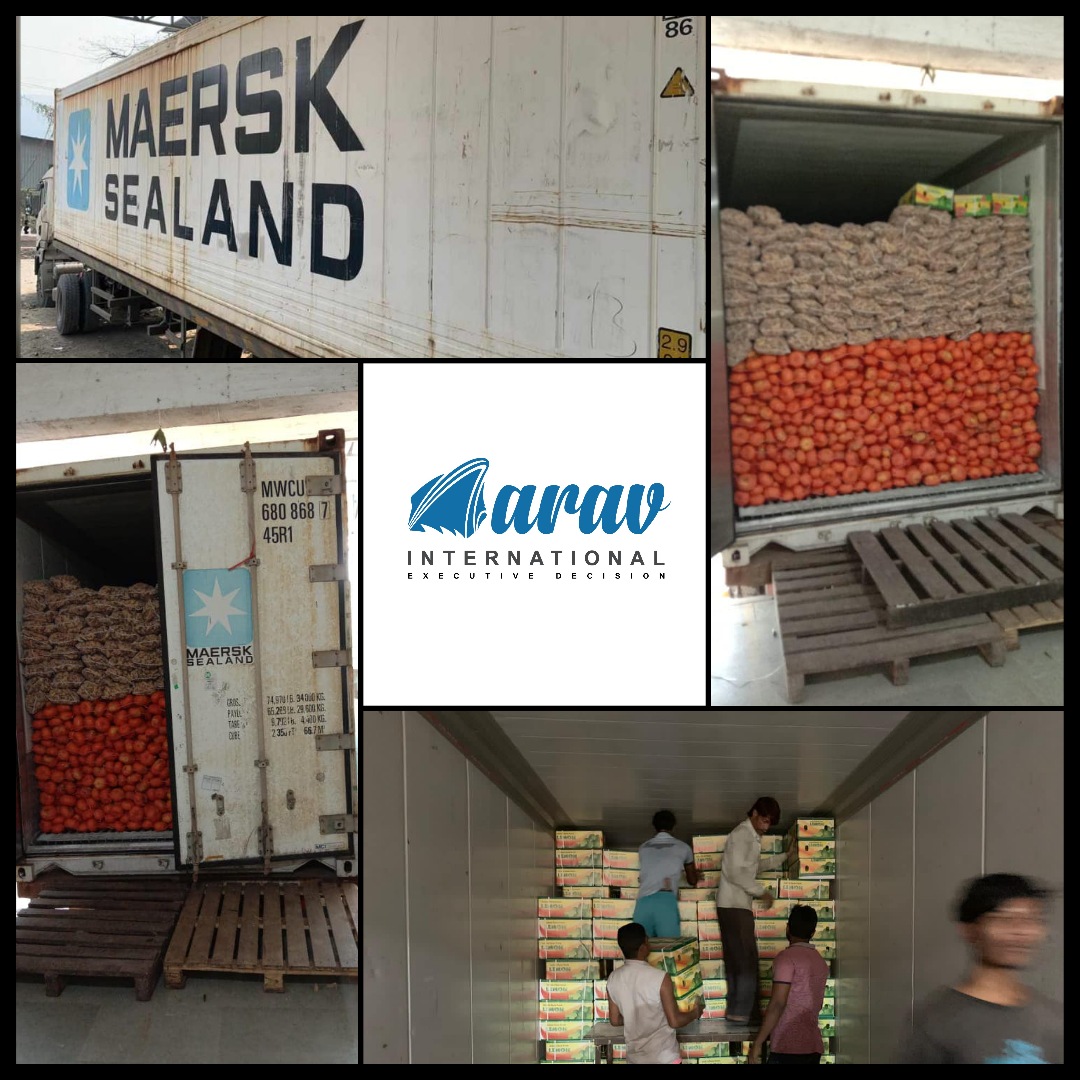 AaravInternati1's tweet photo. #Aarav International #MixVegetableContainer #packing #loading
#G4GreenChilli #Lemon #Redpumpkin #Ginger #Tomato
#export #Dubai#QualityGuarantee#exportpackhouse  🍅🎃🌶🍋 https://t.co/Tr60naQRZH