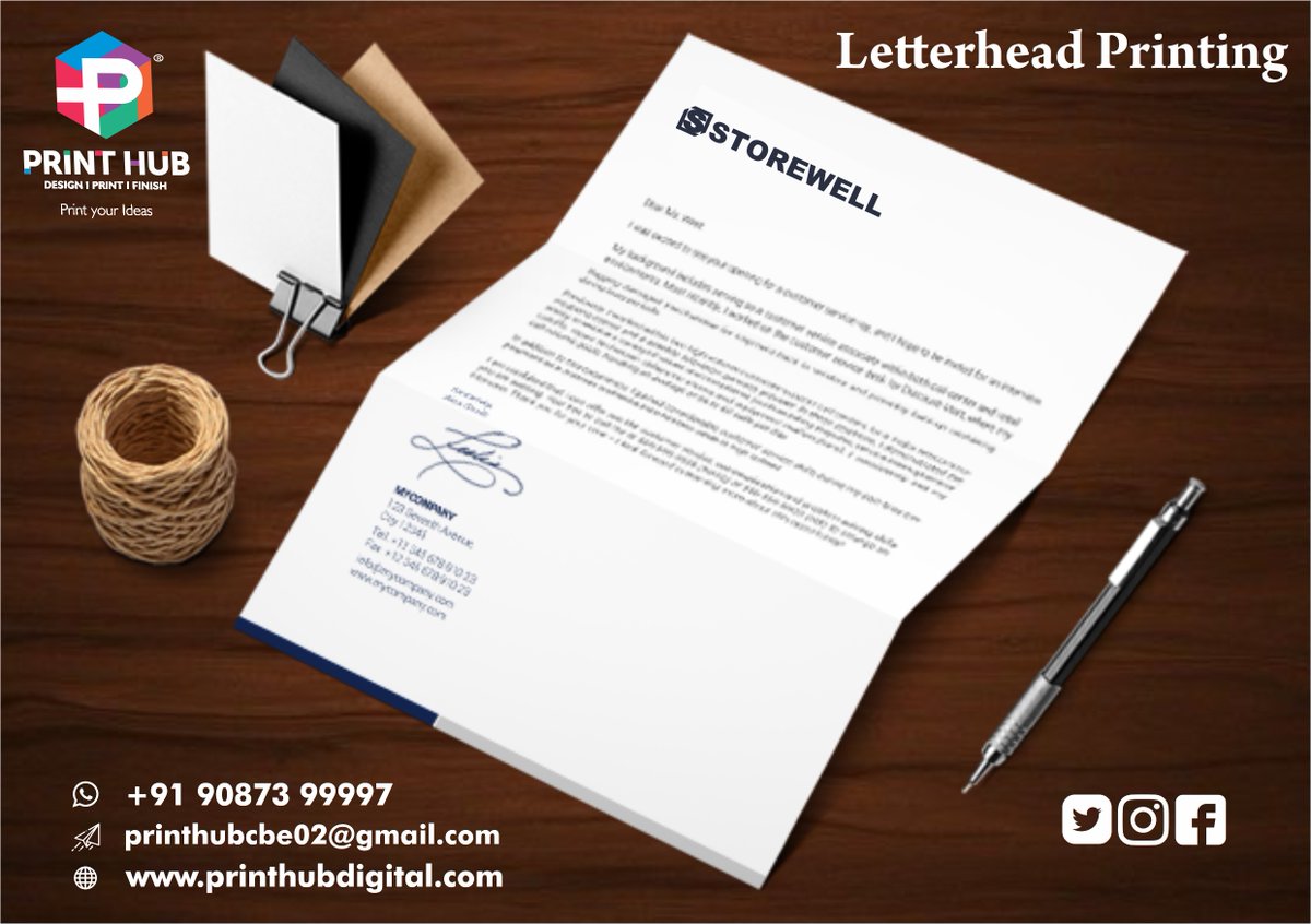 PrintHub7's tweet photo. #PrintHub | Digital & Offset Printers in Cbe
Contact on: 9087399997, printhubcbe02@gmail.com
Buy Personalized Letterheads with Custom Logo & Text Printed in print hub.
#letterheads #businesscards #posters #brochures #printing #booklets #flyers #banners #envelopes #folders #labels https://t.co/Qr00iQ5l9O