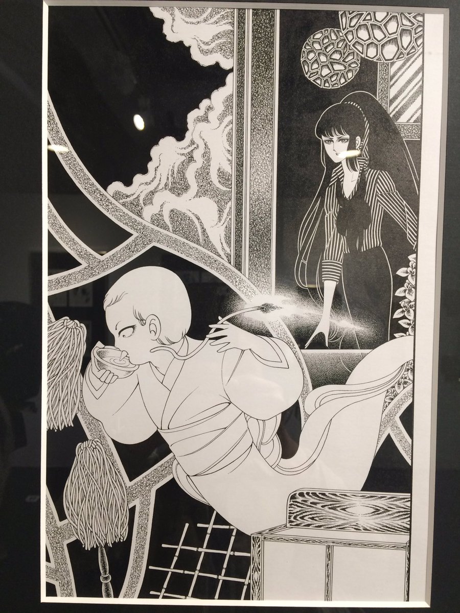 描線の神がかりの美しさ、印刷より綺麗な漆黒のベタ、使わないホワイト(笑)のお噂はかねがね聞いておりましたが、マジでこの…これホワイト使った方が早ない?っていうこの…美!! 