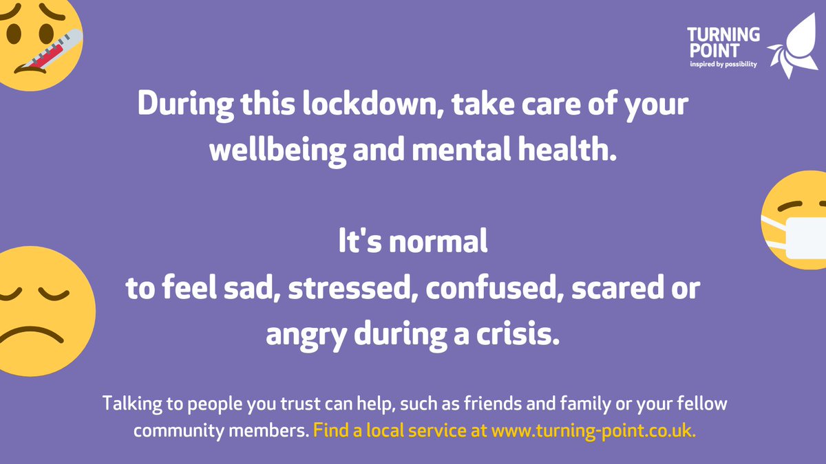 TurningPointUK's tweet photo. As we enter a new lockdown, we understand that you may be feeling anxious. Many of our services are still here to help you, find your nearest service and contact them for information at: https://t.co/Cahla6fKRN https://t.co/kPamMEeUm1