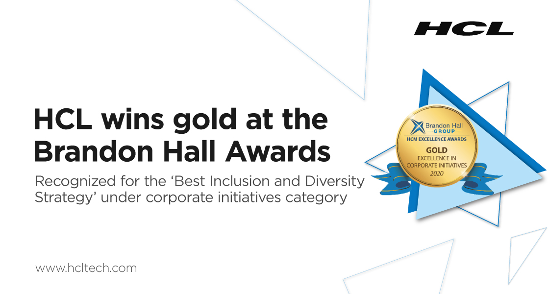 hcltech's tweet photo. We are honored to be recognized by the @BrandonHallGrp for the ‘Best Diversity and Inclusion Strategy.’ Our diverse workforce and unwavering focus on inclusion are the key factors that set us apart and help us in creating positive organizational outcomes. #beheredoit #OneHCL https://t.co/tyHjgPjrxG