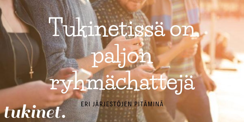TukinetNet's tweet photo. To 5.11. #Tukinet'issä ryhmächattejä järjestävät #Filha ry, ALISA-projekti, Tukiyhdistys Majakka, #Yhes-kohtaamispaikka, Tyttöjen olohuone, #Kiusatut-kiusaamisasioiden tuki- ja neuvontapiste, #Psoriasisliitto, HSP-Suomi ry, #Sydänliitto, #Mieli Maasta ry, #YVPL ja #Autismiliitto. https://t.co/oPsDKxOZPs
