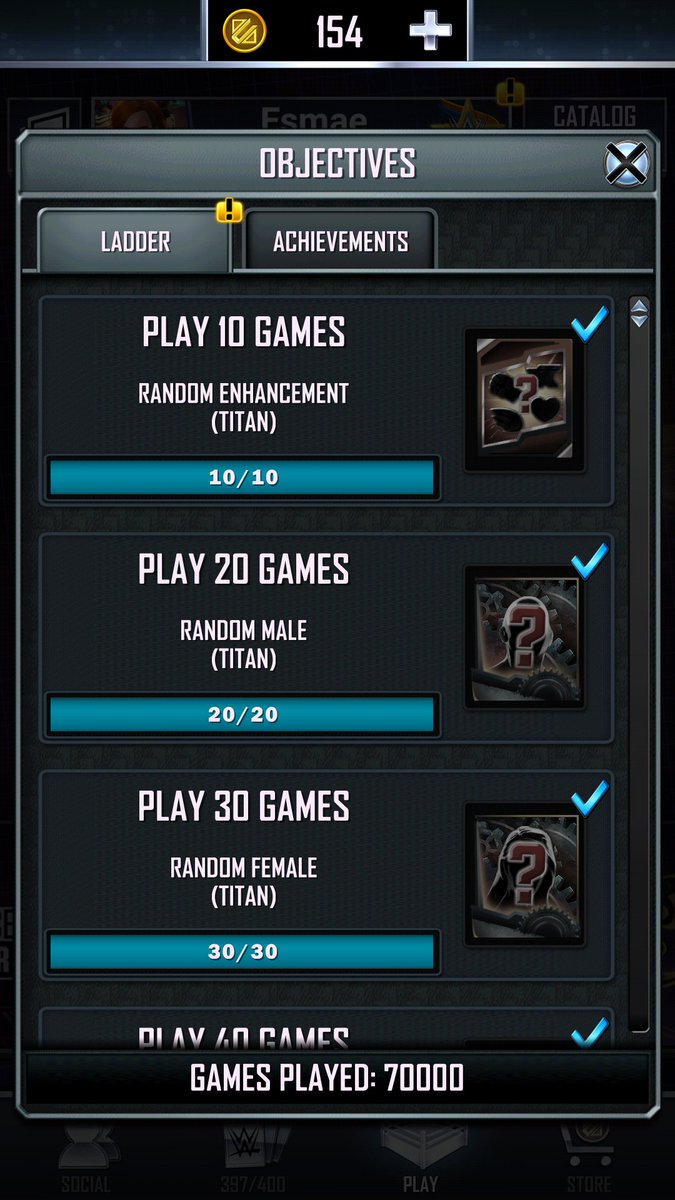 Stephen10564128's tweet photo. Hit 70k games #WWESuperCard #nice :) ready for season 7 https://t.co/SSOqLUDyb3