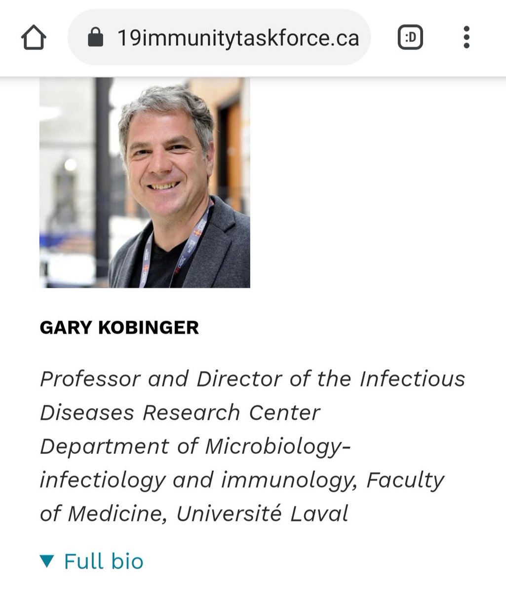 5) The Leadership Team includes a few familiar faces like Theresa Tam and Gary Kobinger. Kobinger worked directly with Dr. Qiu Xiangguo, who was fired from the Winnipeg Microbiology Lab after being caught giving information and smuggling viles to China. Kobinger defended Dr. Qiu.