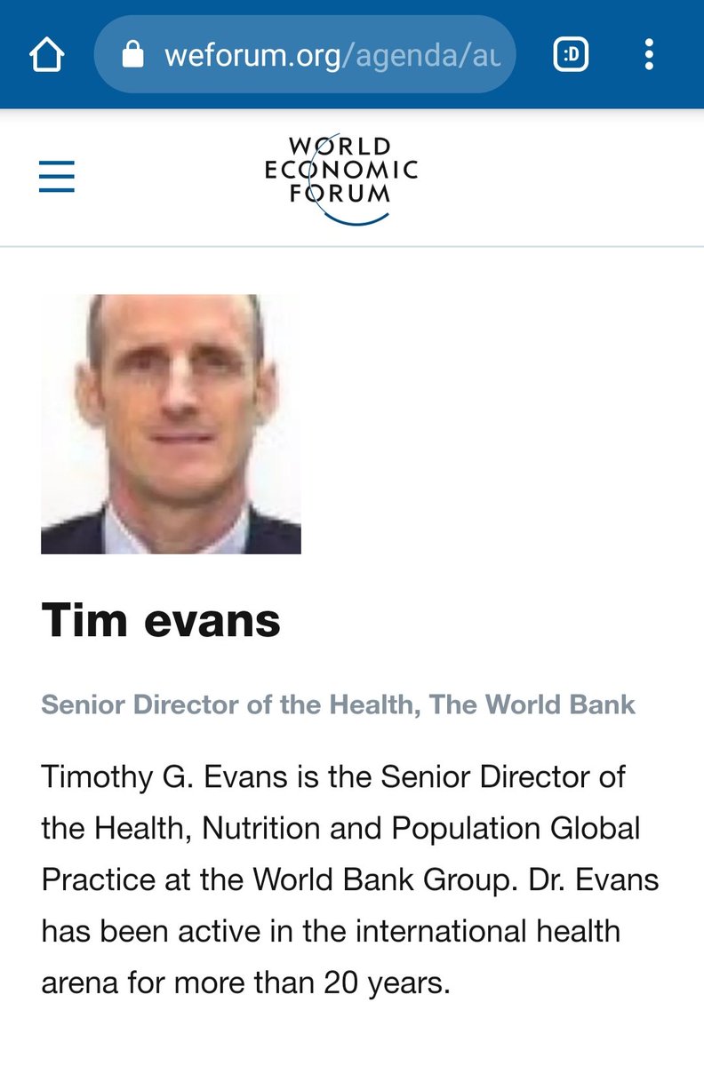 8) He appears to have a profile with the World Economic Forum, where Chrystia Freeland is on the Board of Trustees.