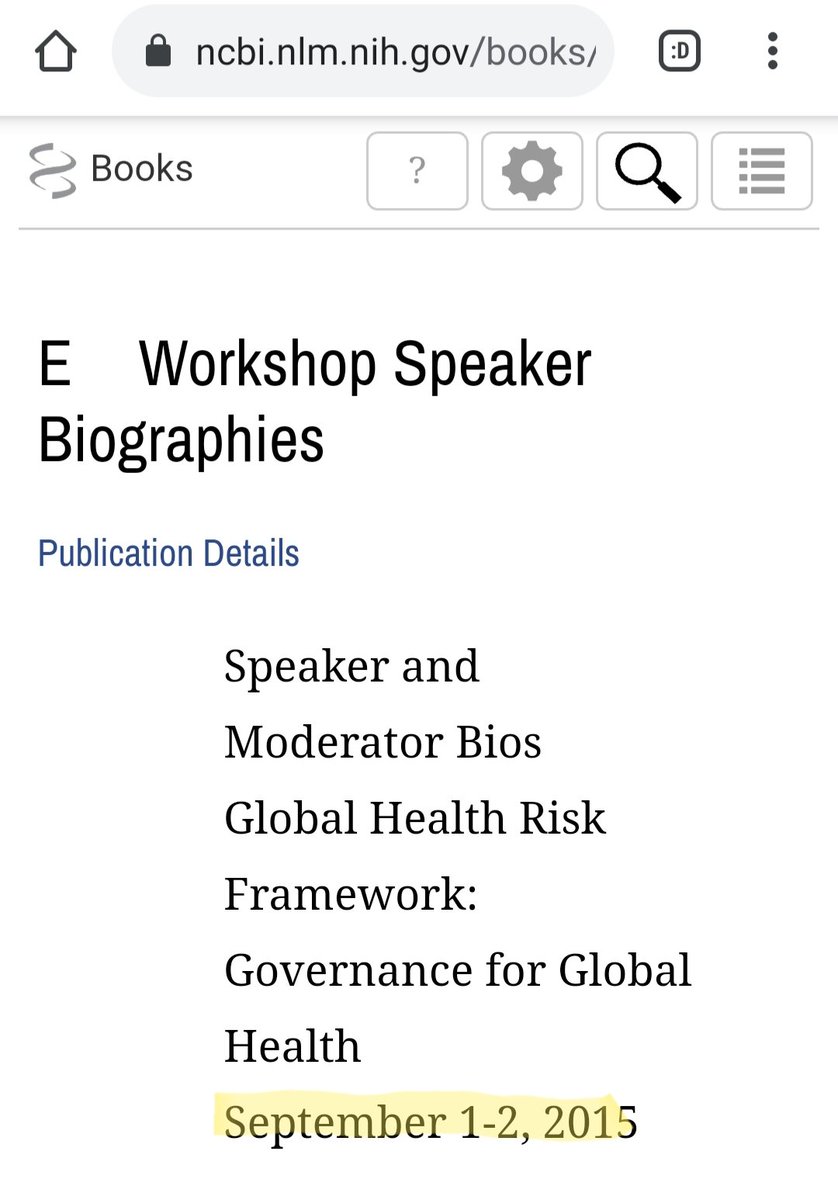 10) Tim is a real big shot when it comes to Global Health and has been for a while. He seems to run with a pretty tight crew.