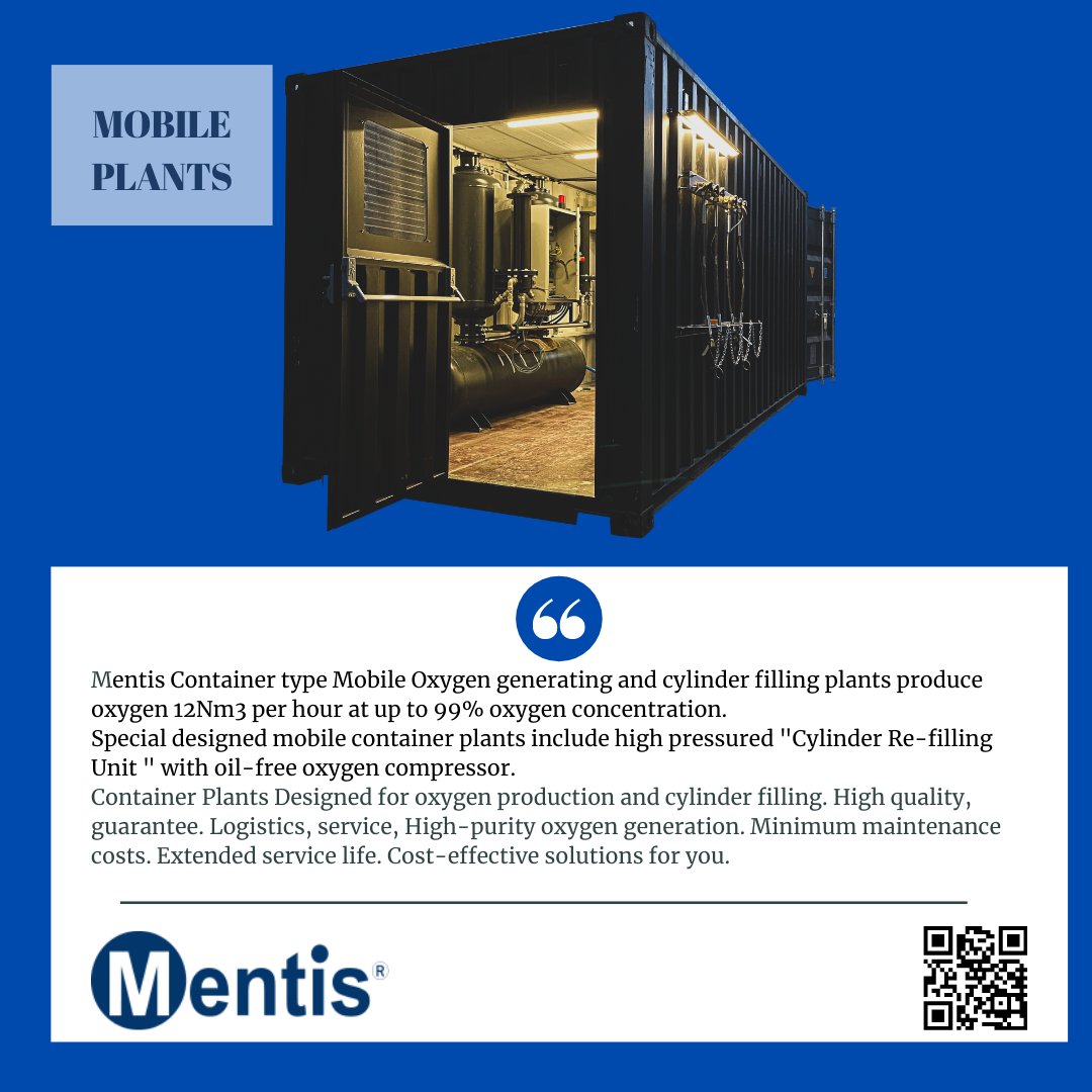 mentiseng's tweet photo. #Mentis #Engineering #Company #Presents #Mobile #Plants #Container #Oxygen #Generator &amp; #cylinder #filling #station #MadeinTurkey https://t.co/MsN0BaH7xT