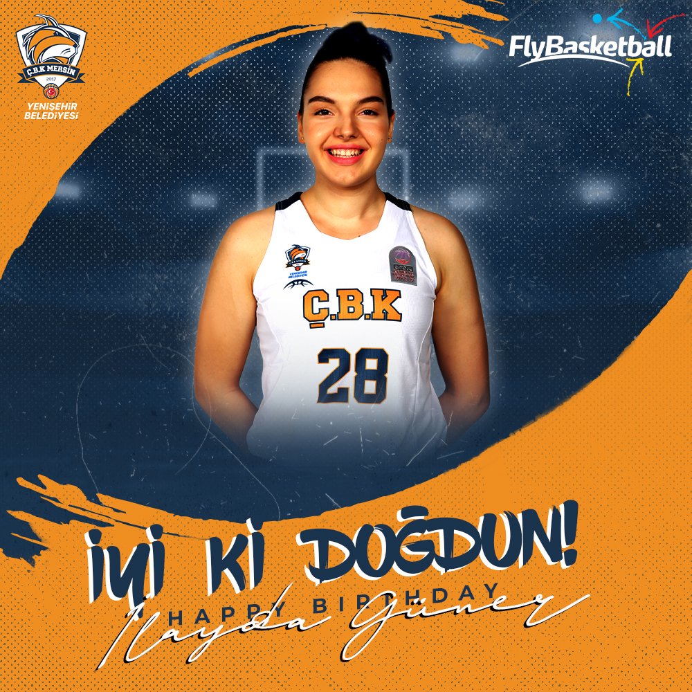 FLYBSKTBLL's tweet photo. #FlyBasketball olarak oyuncumuz İlayda Güner'in doğum gününü kutlar; sağlık, başarı &amp; mutluluklar dileriz. 🎂🎁🎉 https://t.co/R700JnLpsk