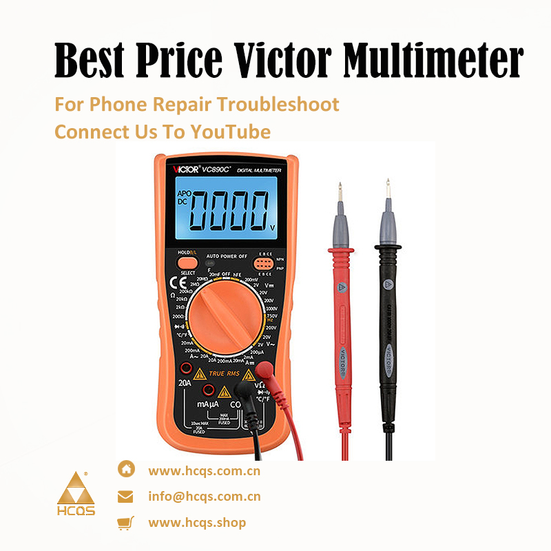 HCQS_Shenzhen's tweet photo. Best price for Victor multimeter!
Buy now: https://t.co/JQcqSiIayS
#hcqs #victor #multimeter #phonerepair #microsoldering #soldering #boardrepair #fixiphone #fixandroid #repairbattery #technician #repairshop # https://t.co/j8JXt2ih0J