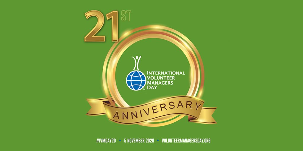 IVMDay's tweet photo. The wait is over and it’s here at last. 

Happy International Volunteer Managers Day 2020! 

It’s also our 21st birthday so a double celebration.

Find out more about the history of IVMDay at https://t.co/ozD9AYoQ1q

#IVMDay20 #IVMDay2020 #LOVols #VolMgmt https://t.co/BR3fWtK1Vs