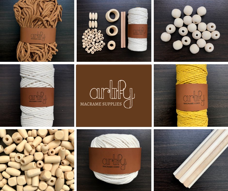 Get your macrame supplies from Artify now!