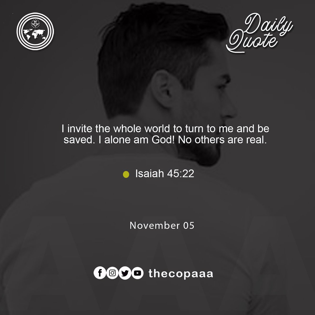 thecopaaa's tweet photo. God Alone is The Real Saviour, All Other Names are Fake. #possessingthenations #aglorious #agentoftransformation https://t.co/HoT4BBq5cf