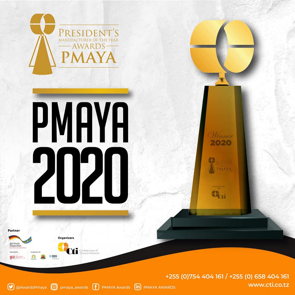 AwardsPmaya's tweet photo. Tunashukuru kampuni zote za wazalishaji wa bidhaa za viwandani hapa nchi waliojitokea kushiriki tuzo hizi za heshima. 
Dm us if you want to participate on the ceremony 😊 
#tanzaniayaviwanda #winners #madeintanzania
#Tzindustriesawards #manufacturers #Awards https://t.co/rGtasbPQQ7