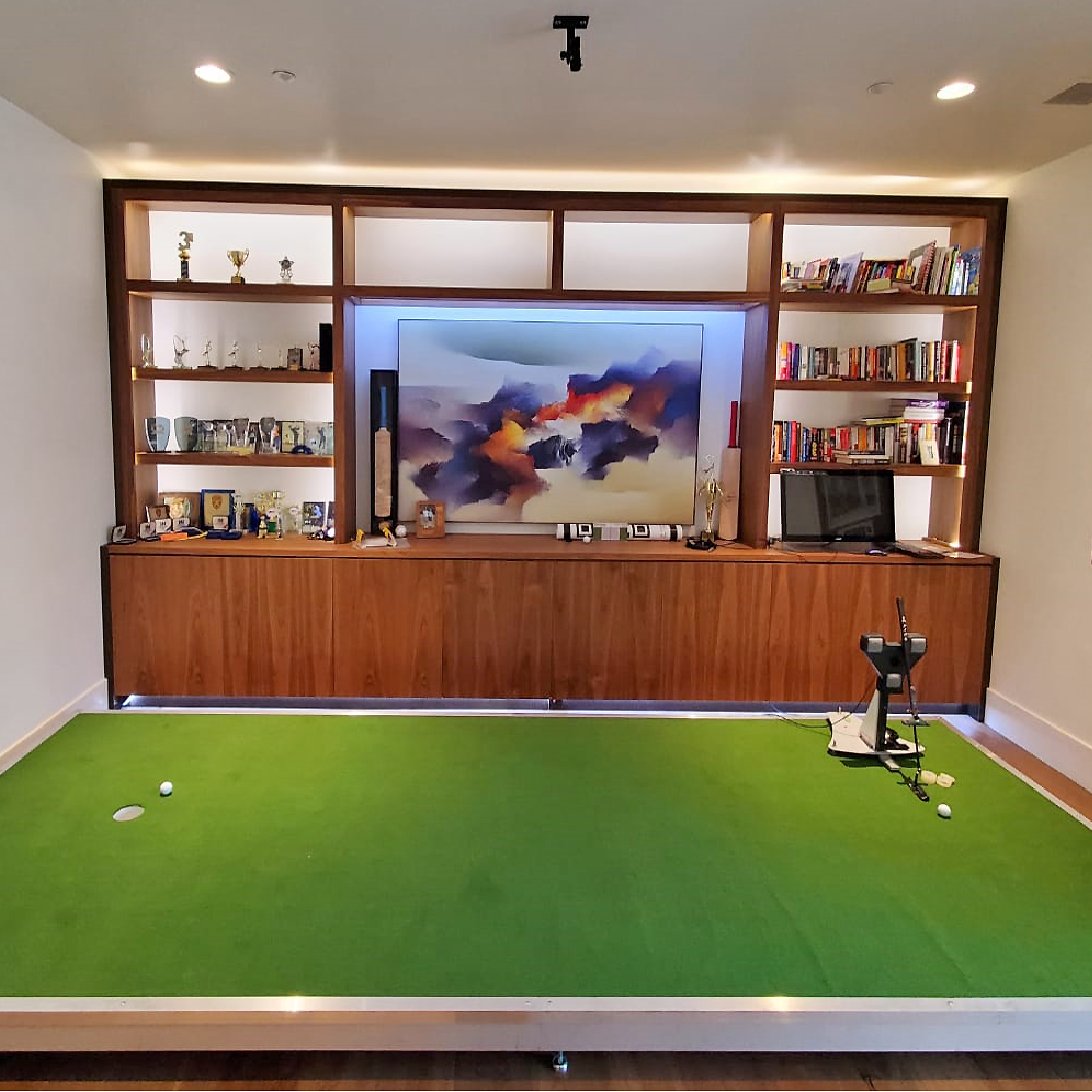SAM_Sports's tweet photo. New #SAMPuttStudio private installation with #SAMPuttLab and #SAMBallTracker from our friends @PuttingPlatform at #intraedge in #scottsdale #arizona.
#SAMProjection will be added soon. https://t.co/zf2x7Ybl8x